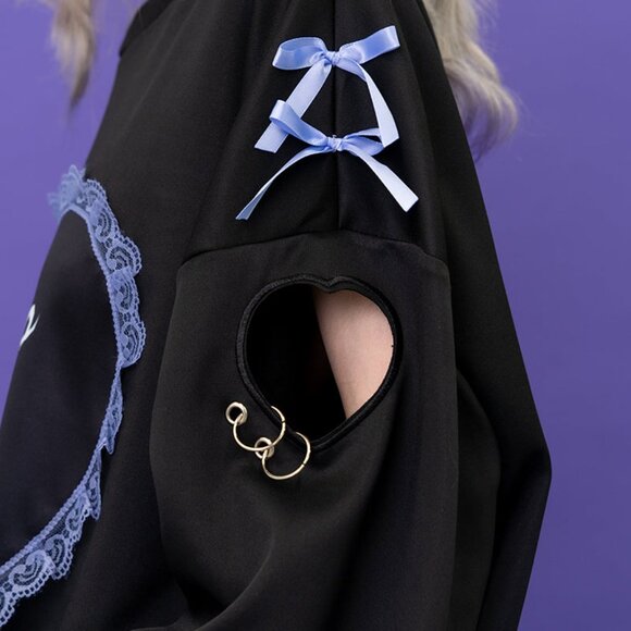 ACDC RAG - Love Punk Rebellious Oversized Pullover - Picture 4 of 8